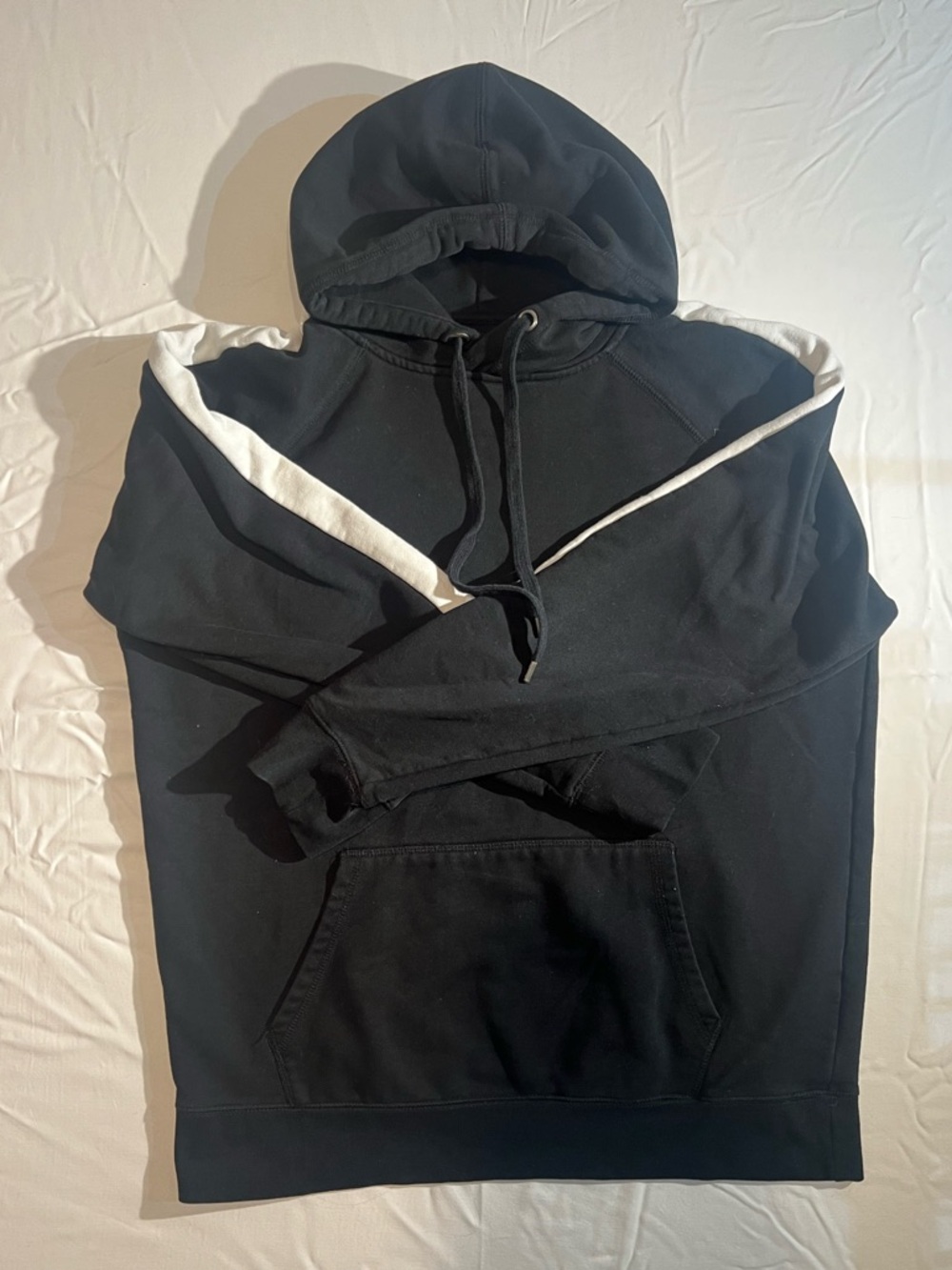 Men’s Simons - Black and Whiste Hoodie